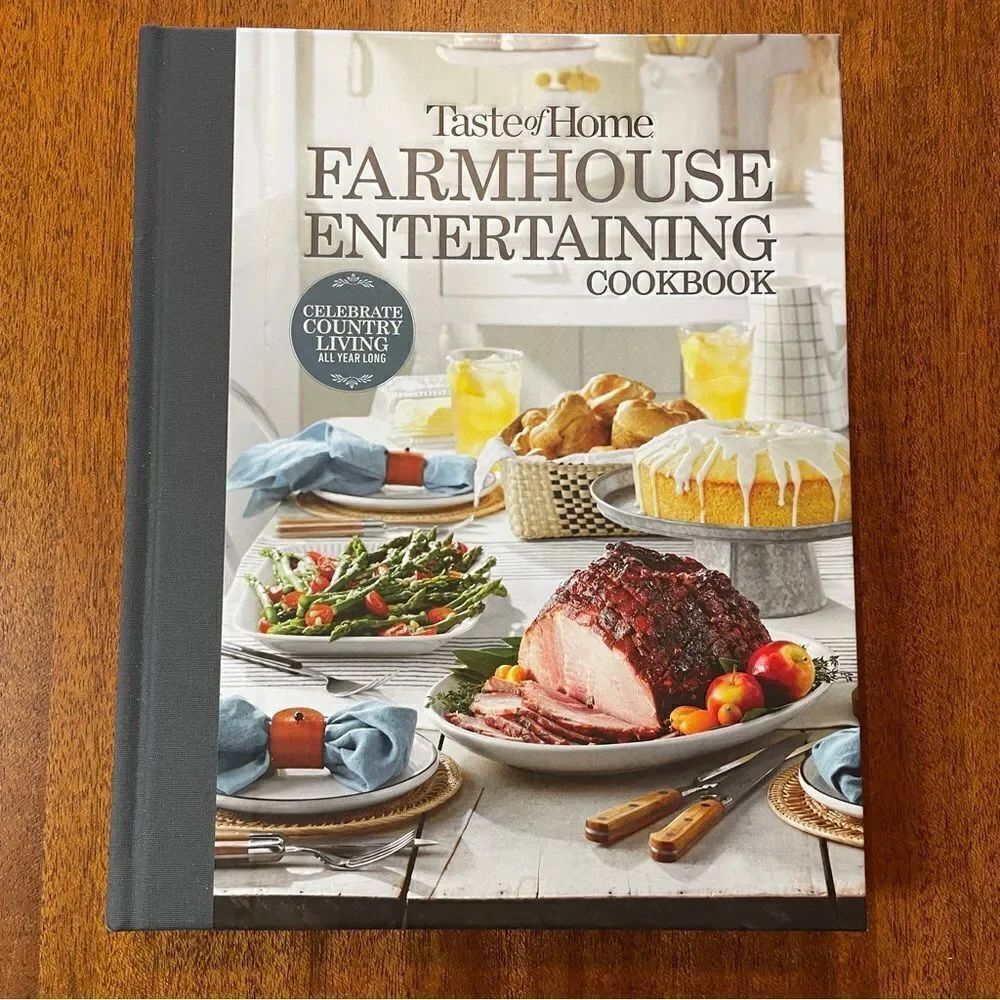 Taste of Home Farmhouse Entertaining Recipe and Cookbook Hardcover